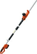 Vevor VEVOR Telescopische Heggenschaar 20V Heggenschaar Koperen Motor 1200 rpm Elektrische Heggenschaar 46cm Meslengte 188-239cm Uitschuifbaar 16mm Snijdiameter 30-150° Draaibaar incl. Snellader Accu