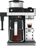 Ninja Prestige Dualbrew System - Koffiezetapparaat voor filterkoffie en cups - inclusief ingebouwde melkopschuimer - CFN802EU