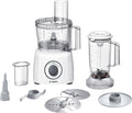 Bosch MCM3200W MultiTalent 3 - Keukenmachine - 800W - Wit(Snij- en raspschijven)