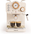 Create CREATE - Espresso-koffiezetapparaat - Gebroken wit - THERA RETRO(Gebroken wit)