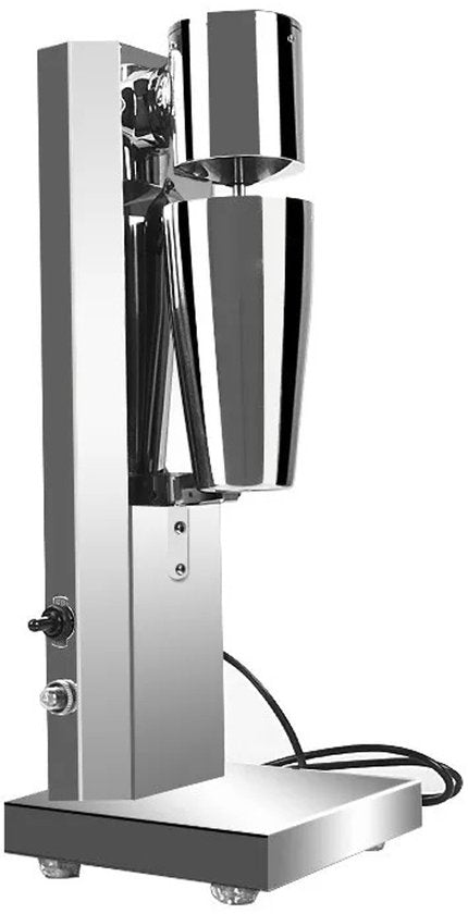 Merkloos / Sans marque Cellista Milkshake Machine 650ml - Commerciële Milkshake Maker - Drankmixer Horeca - 180W 18000 RPM - Dubbele Snelheid - Bubble Tea Mixer