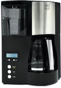 Melitta Optima Timer - Filter-koffiezetapparaat - Zwart(Zwart/RVS)