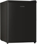 Klarstein koelkast, minikoelkast voor drankjes, kleine koelkast met vriesvak, stille kleine koelkast, huidverzorgingskoelkast, campingkoelkast, minikoelkast voor kamer, kantoor 0-10°C, 65L - 4L - voor Studentenkamer - Vrijstaand(Zwart)