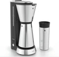 WMF KITCHENminis 0412260011 - Filter-koffiezetapparaat - Thermoskan - Zwart/RVS - Compact - 5 Kopjes